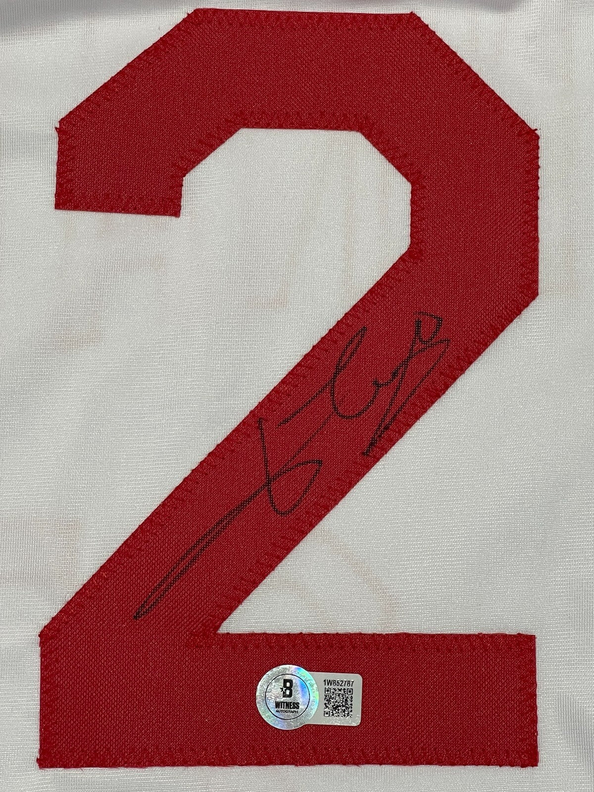 Jose Rijo Signed Cincinnati Reds Custom Jersey Beckett Witness BAS COA
