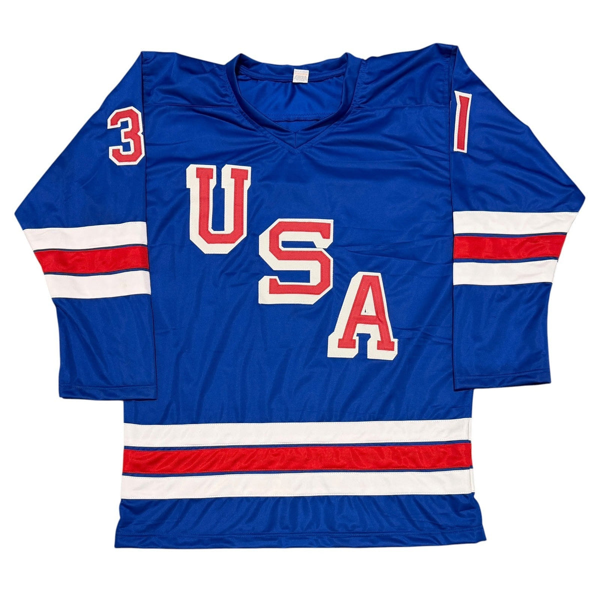 Aerin Frankel Signed USA Hockey Custom Jersey w/ 2026 USA Olympic Gold JSA W COA