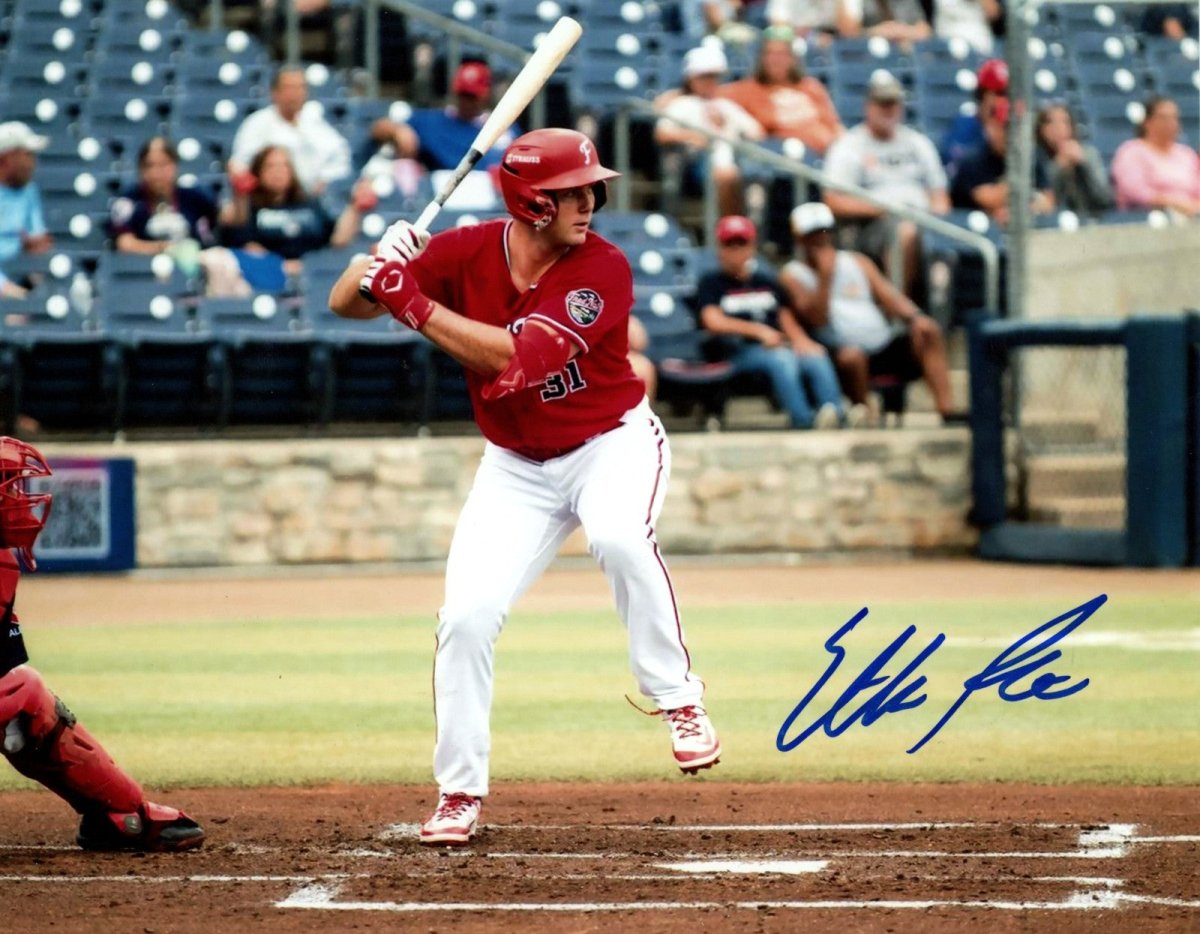 Ethan Petry Signed Autographed Fredericksburg Nationals 8x10 Photo LSCM COA #2