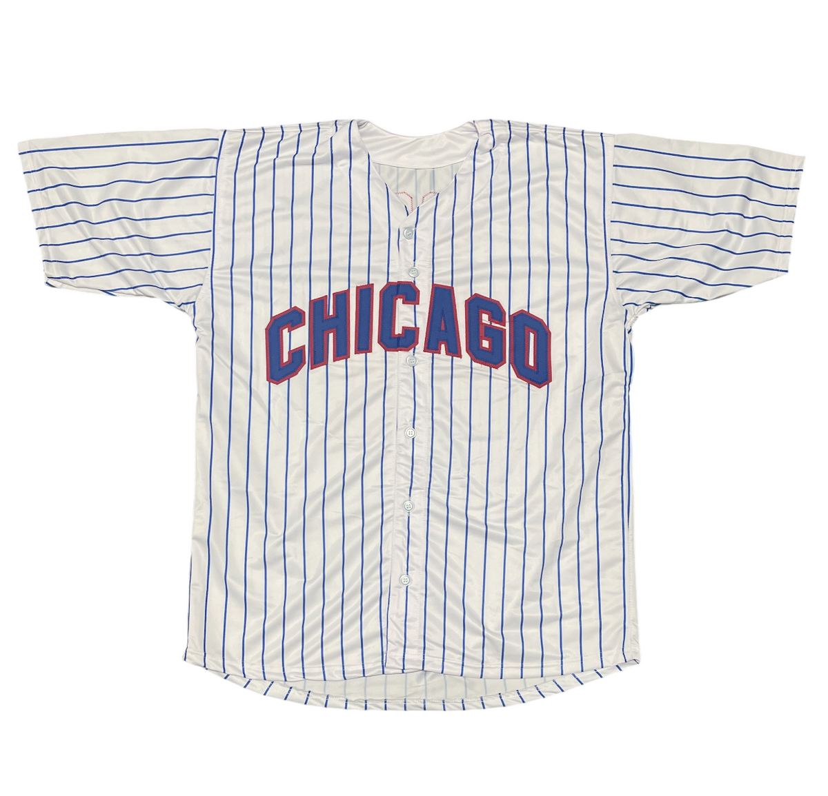 Sammy Sosa Signed Cubs Custom Jersey w/ 98 NL MVP Beckett Witness BAS COA
