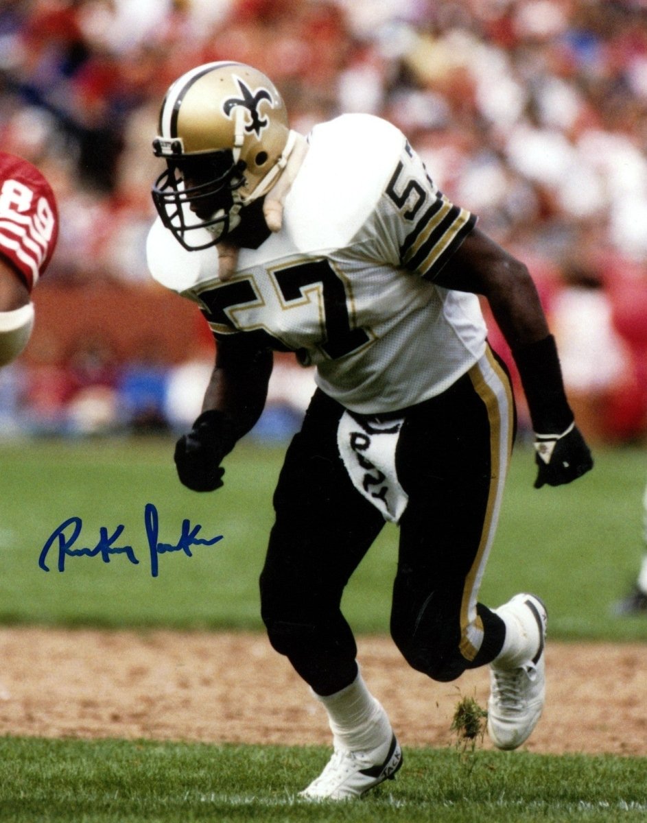 Rickey Jackson Signed Autographed New Orleans Saints 8x10 Photo LSCM COA #1