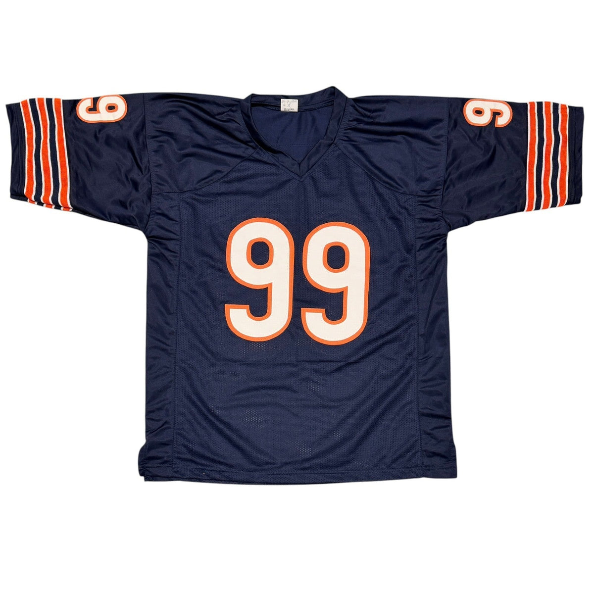 Dan Hampton Signed Chicago Bears Custom Jersey w/ HOF 2002 JSA Witness COA