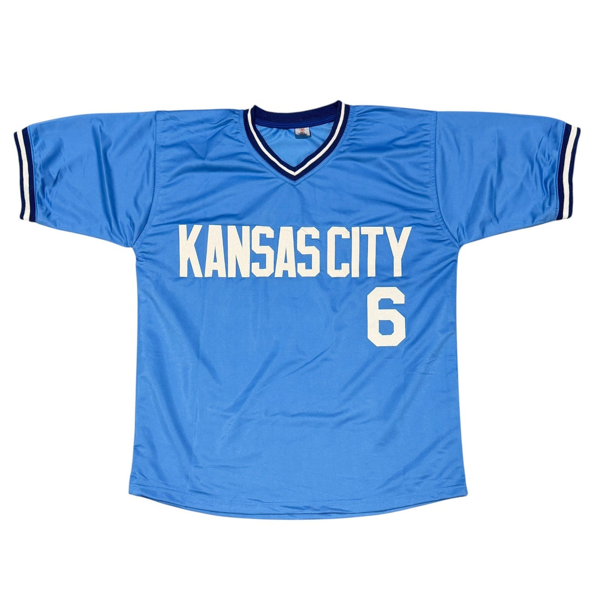 Willie Wilson Signed Kansas City Royals Custom Jersey w/ 85 WSC JSA Witness COA