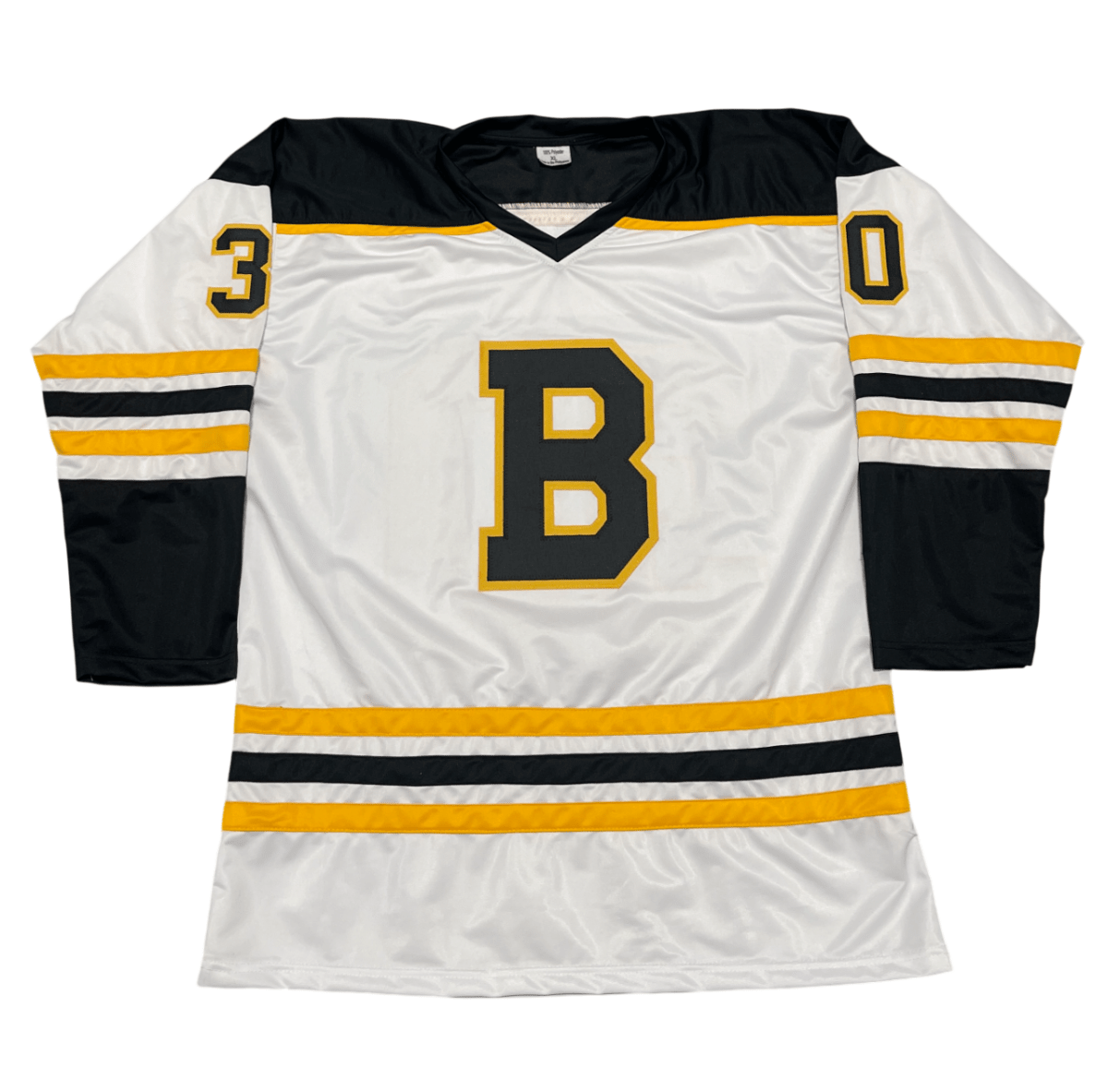 Tim Thomas Signed Boston Bruins Custom Jersey w/ 09 11 Vezina Beckett W BAS COA