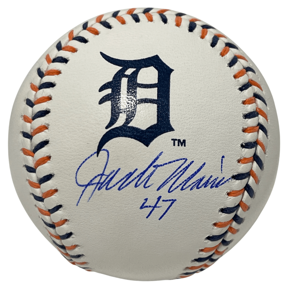 Jack Morris Signed Tigers Logo ROMLB Baseball w/ #47 Beckett Witness BAS COA