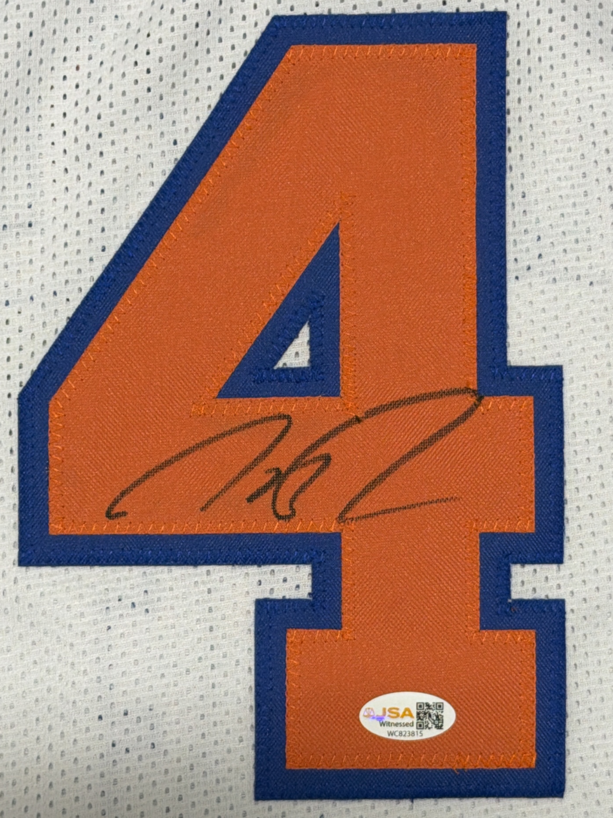 Nate Robinson Signed Autographed New York Knicks Custom Jersey JSA Witness COA