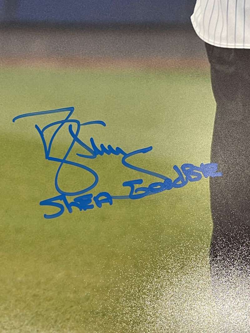 Dwight Doc Gooden &amp; Darryl Strawberry Signed Auto 16x20 Photo w/ 2x Insc JSA COA