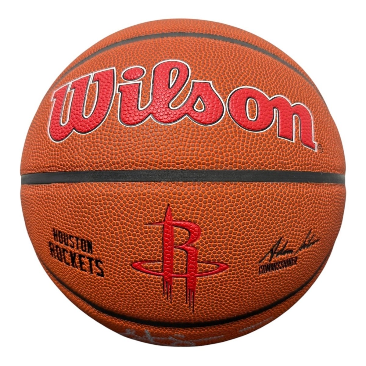 Steve Francis Signed Houston Rockets Wilson NBA Basketball w/ 2000 ROY JSA W COA
