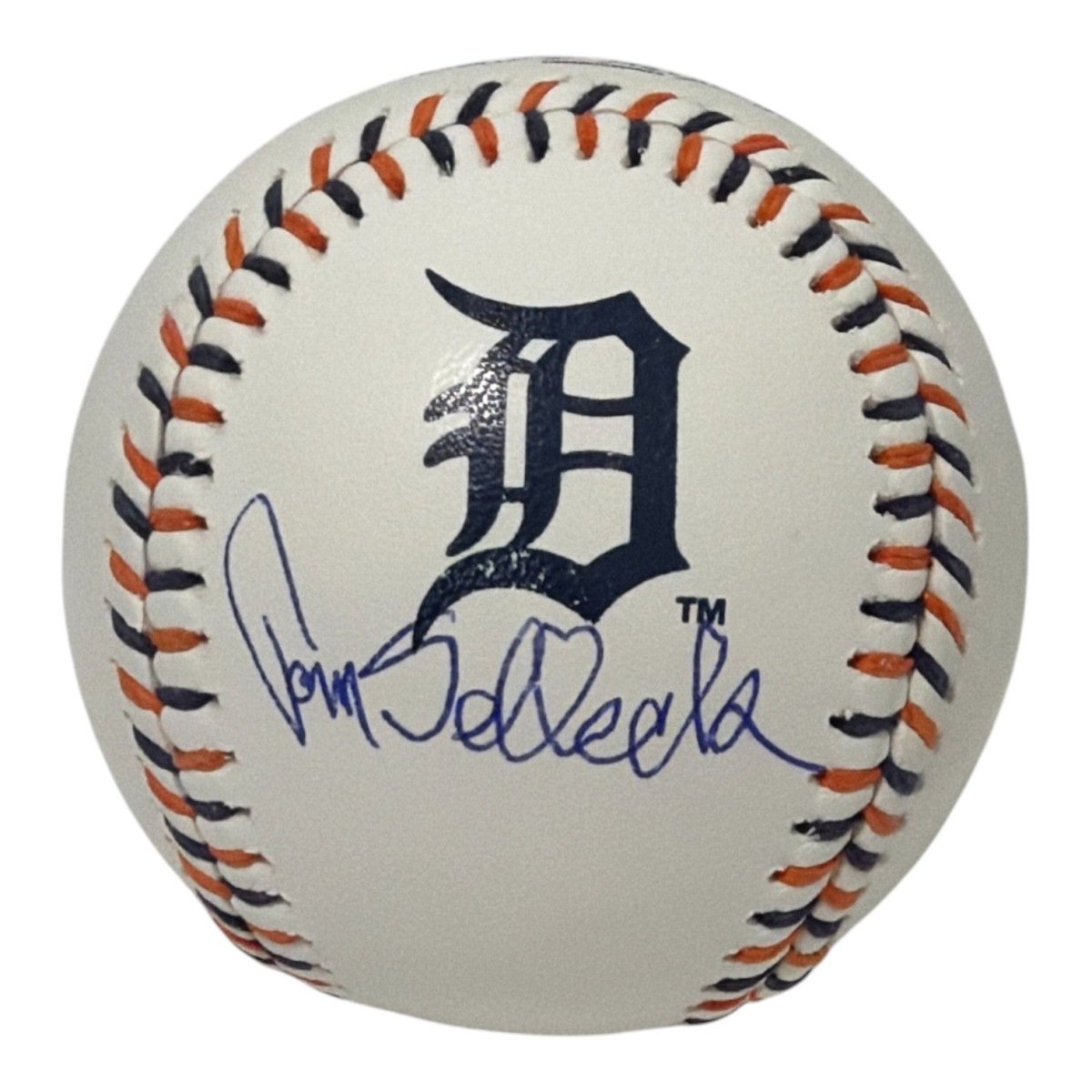 Tom Selleck Signed Autographed Detroit Tigers Logo Baseball Official Pix JSA COA