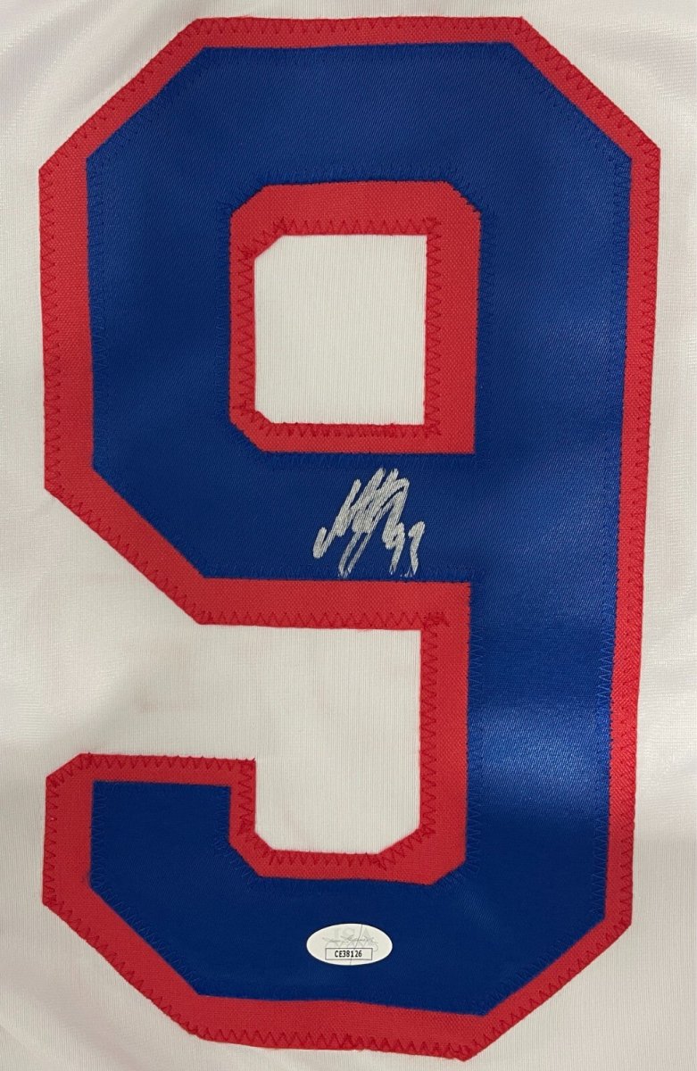 Mika Zibanejad Signed Autographed New York Rangers Custom Jersey JSA COA