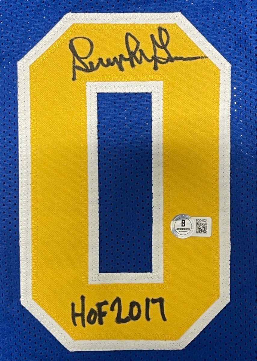 George McGinnis Signed Pacers Custom Jersey w/ HOF 2017 Beckett BAS COA