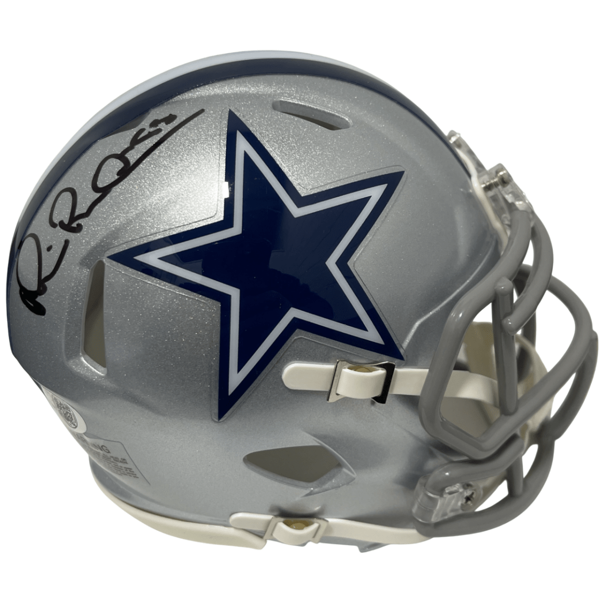 Michael Irvin Signed Autographed Dallas Cowboys Speed Mini Helmet JSA COA