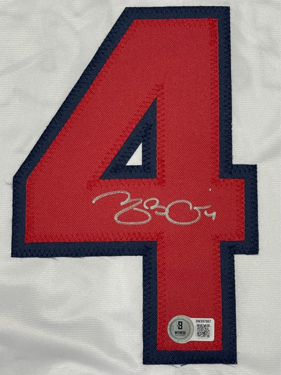 Yadier Molina Signed St Louis Cardinals Custom Jersey Beckett Witness BAS COA