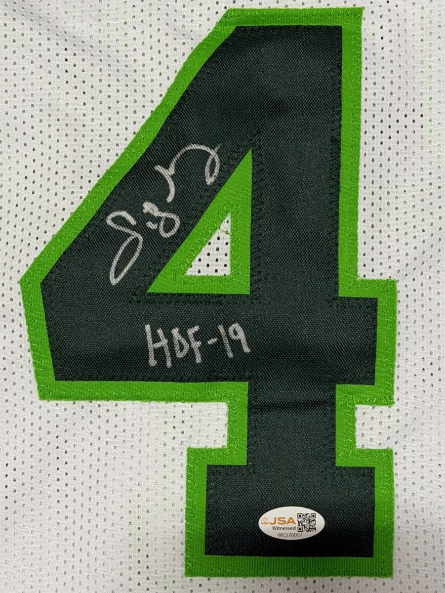 Sidney Moncrief Signed Milwaukee Bucks Custom Jersey w/ HOF 19 JSA Witness COA