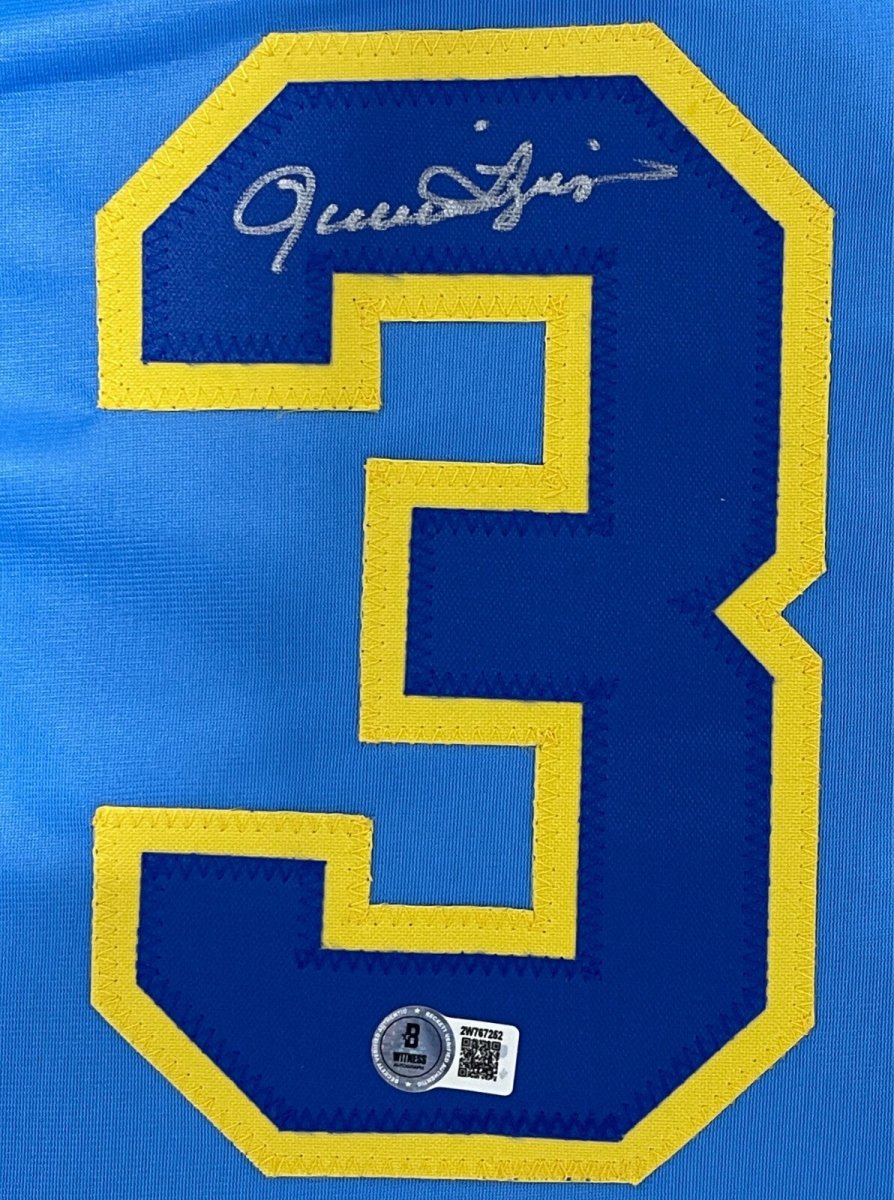 Rollie Fingers Signed Milwaukee Brewers Custom Jersey Beckett Witness BAS COA