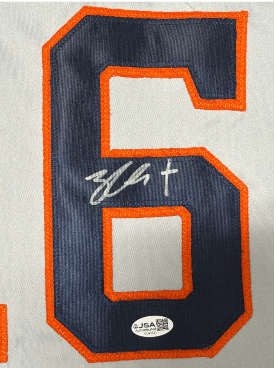 Zach Cole Signed Autographed Houston Astros Custom Jersey JSA COA