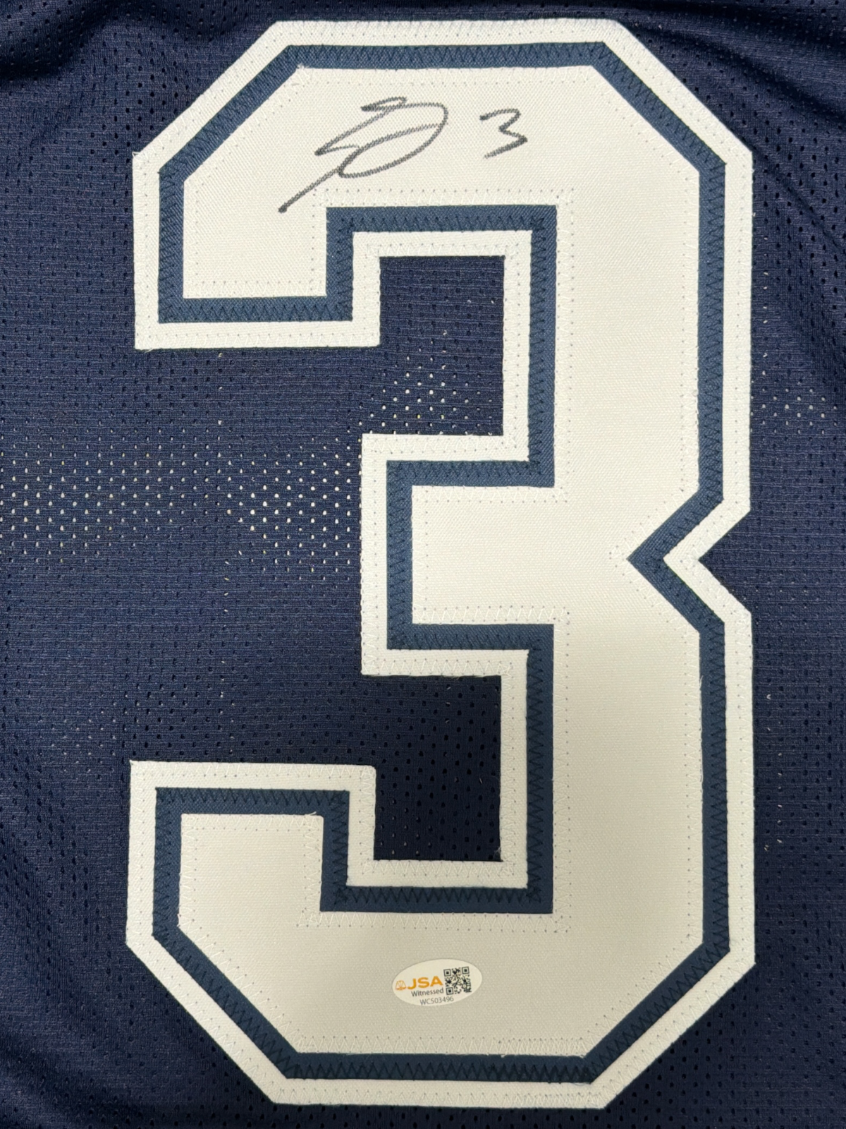 George Pickens Signed Autographed Dallas Cowboys Custom Jersey JSA Witness COA