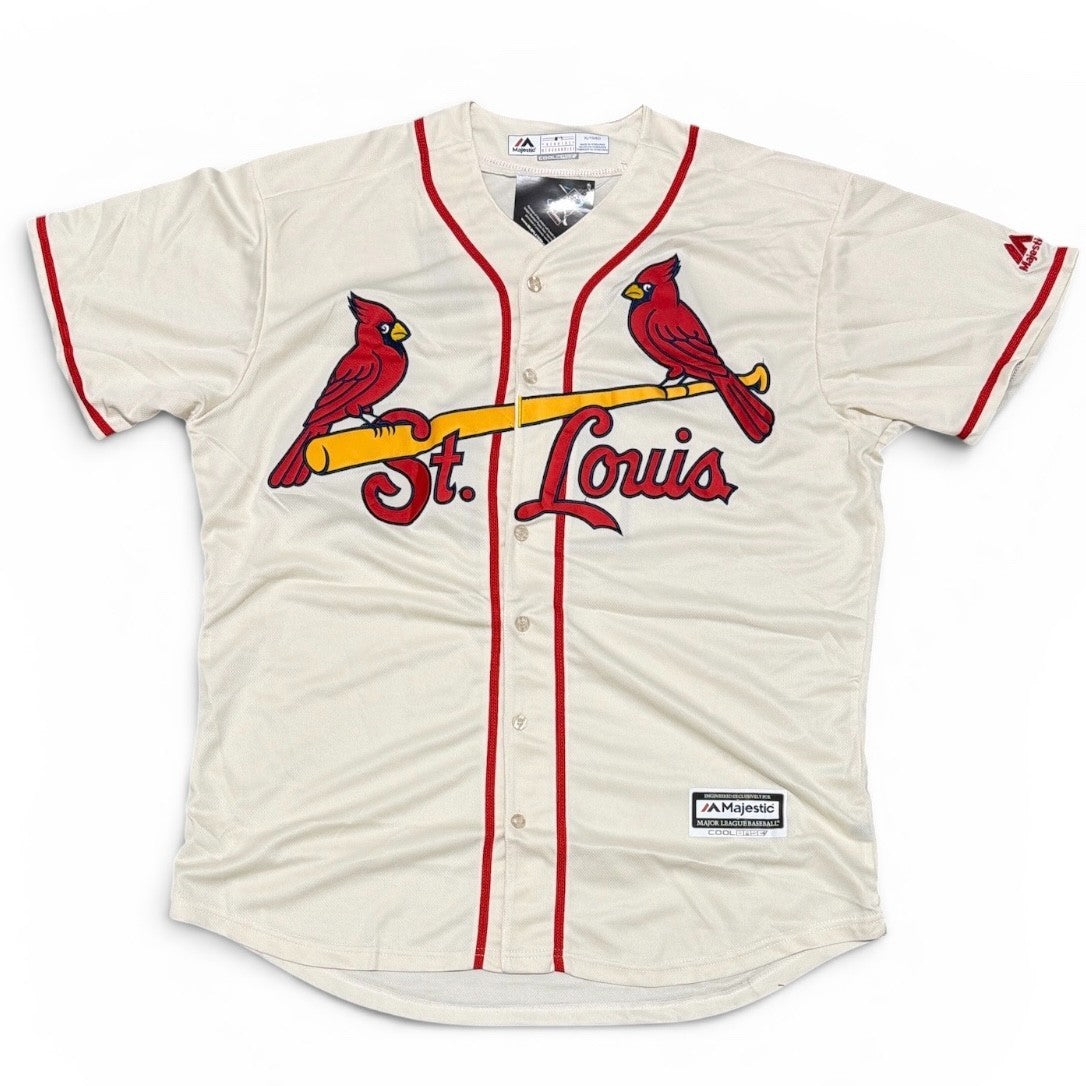 Yadier Molina Signed St. Louis Cardinals Custom Replica Jersey JSA COA
