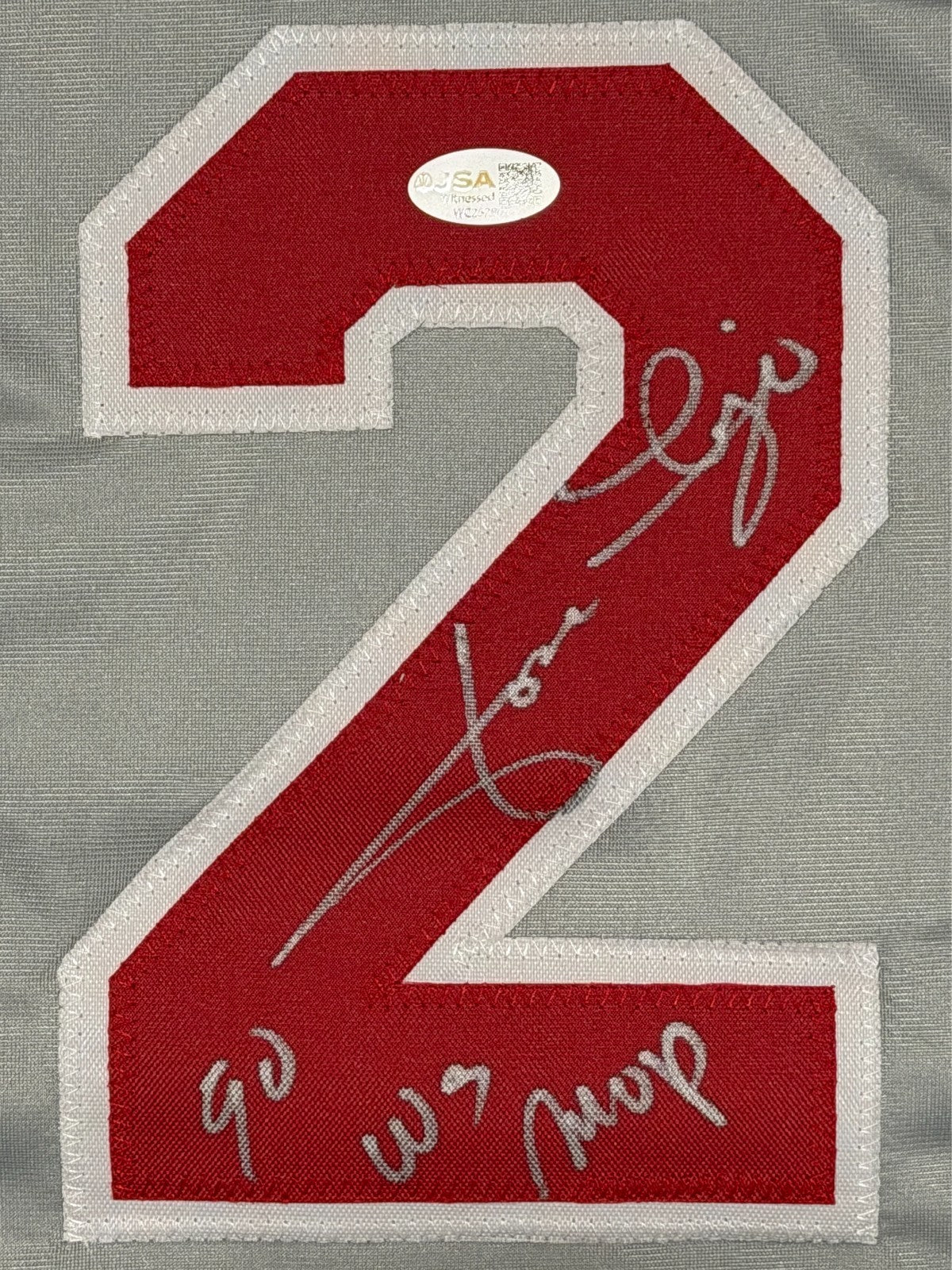 Jose Rijo Signed Cincinnati Reds Custom Jersey w/ 90 WS MVP JSA Witness COA G