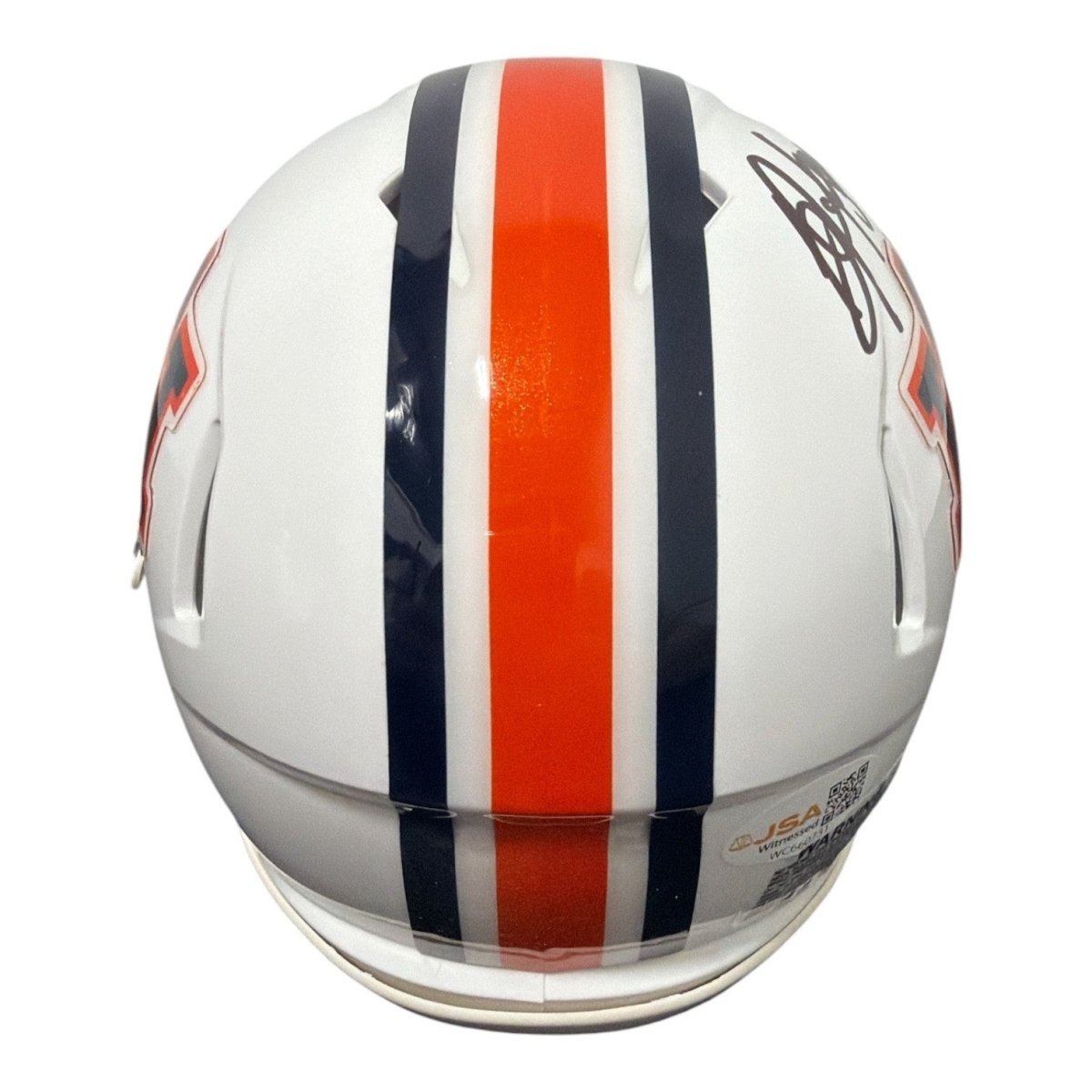 Bo Jackson Signed Autographed Auburn Tigers Speed Mini Helmet JSA Witness COA
