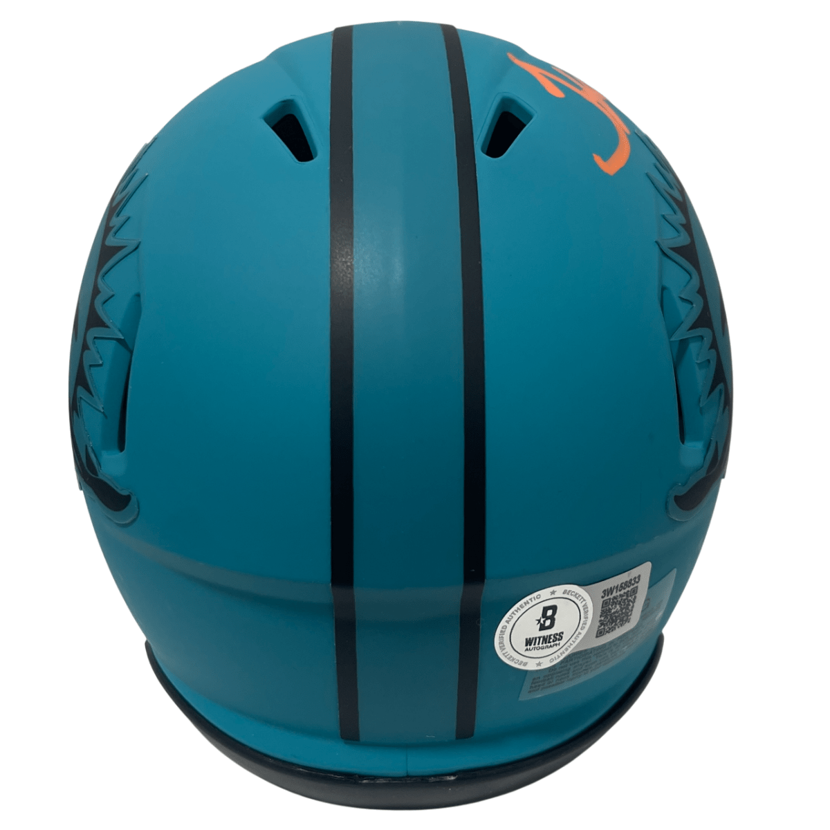 Tyreek Hill Signed Miami Dolphins Rave Mini Helmet Beckett Witness BAS COA
