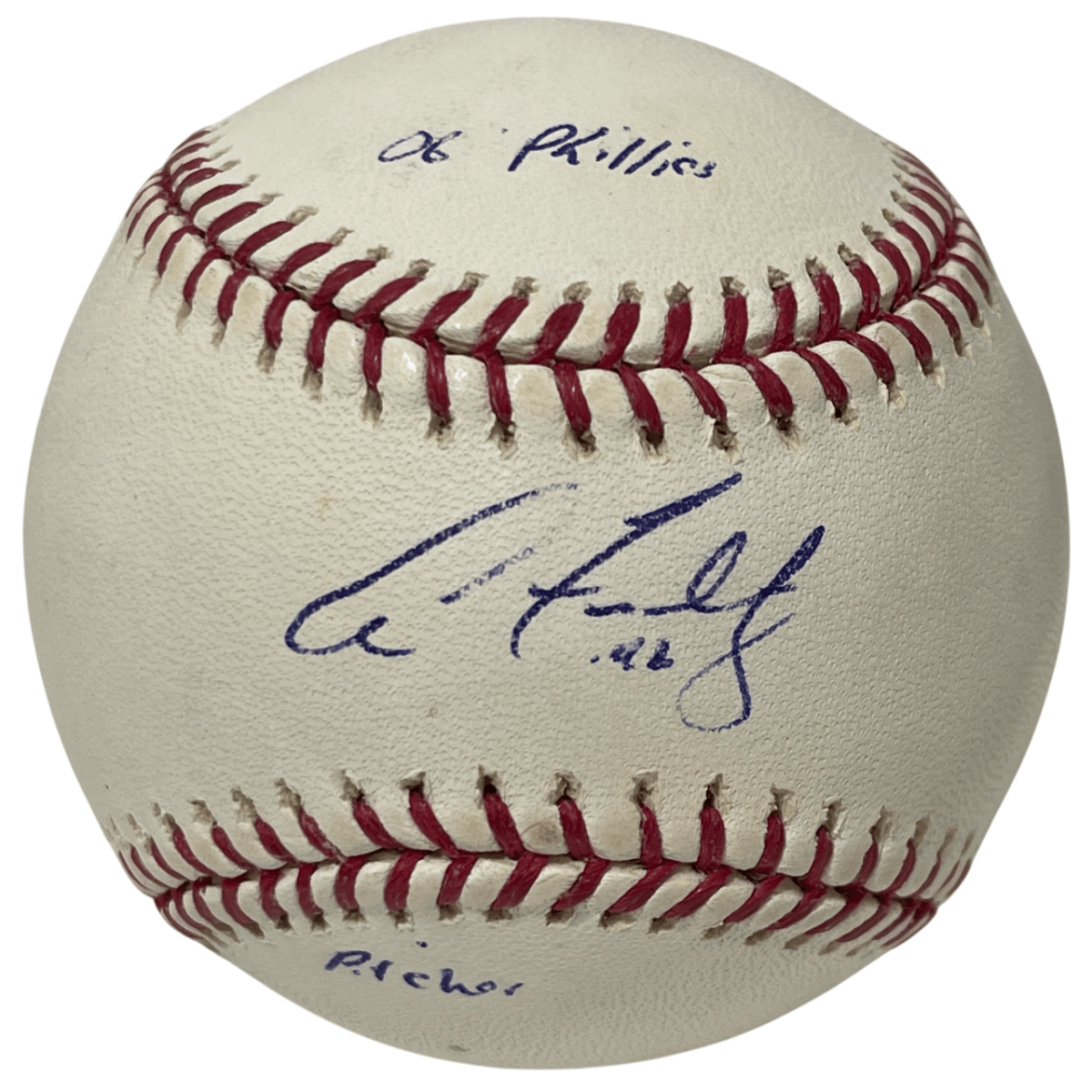 Aaron Fultz Signed Autographed ROMLB Baseball w/ 06 Phillies Insc. LSCM COA