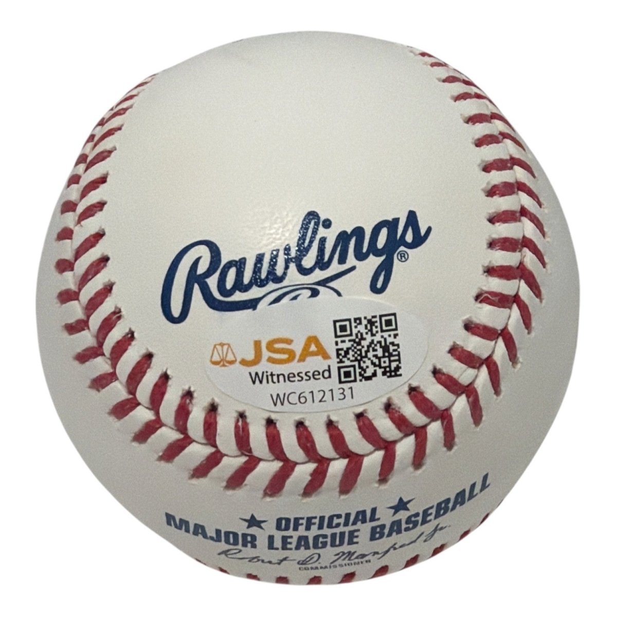 Mookie Wilson Signed ROMLB Baseball w/ It Gets Through Buckner JSA Witness COA