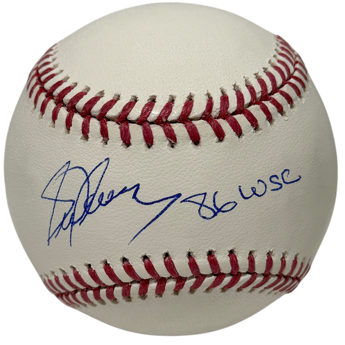 Sid Fernandez Signed Autographed ROMLB Baseball w/ 86 WSC JSA Witness COA