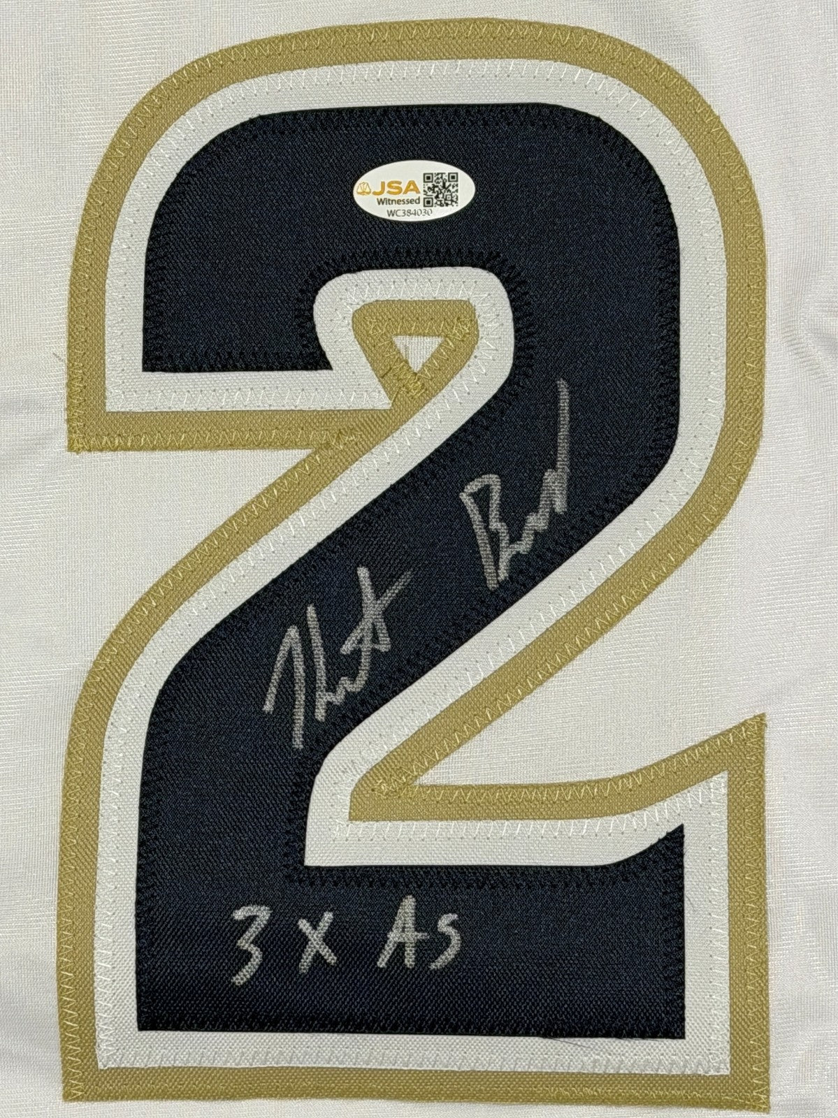 Heath Bell Signed San Diego Padres Custom Jersey w/ 3x AS JSA Witness COA