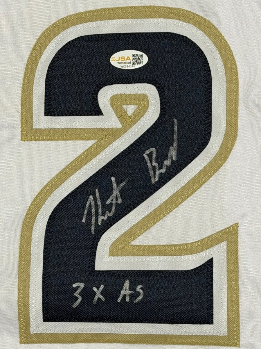Heath Bell Signed San Diego Padres Custom Jersey w/ 3x AS JSA Witness COA