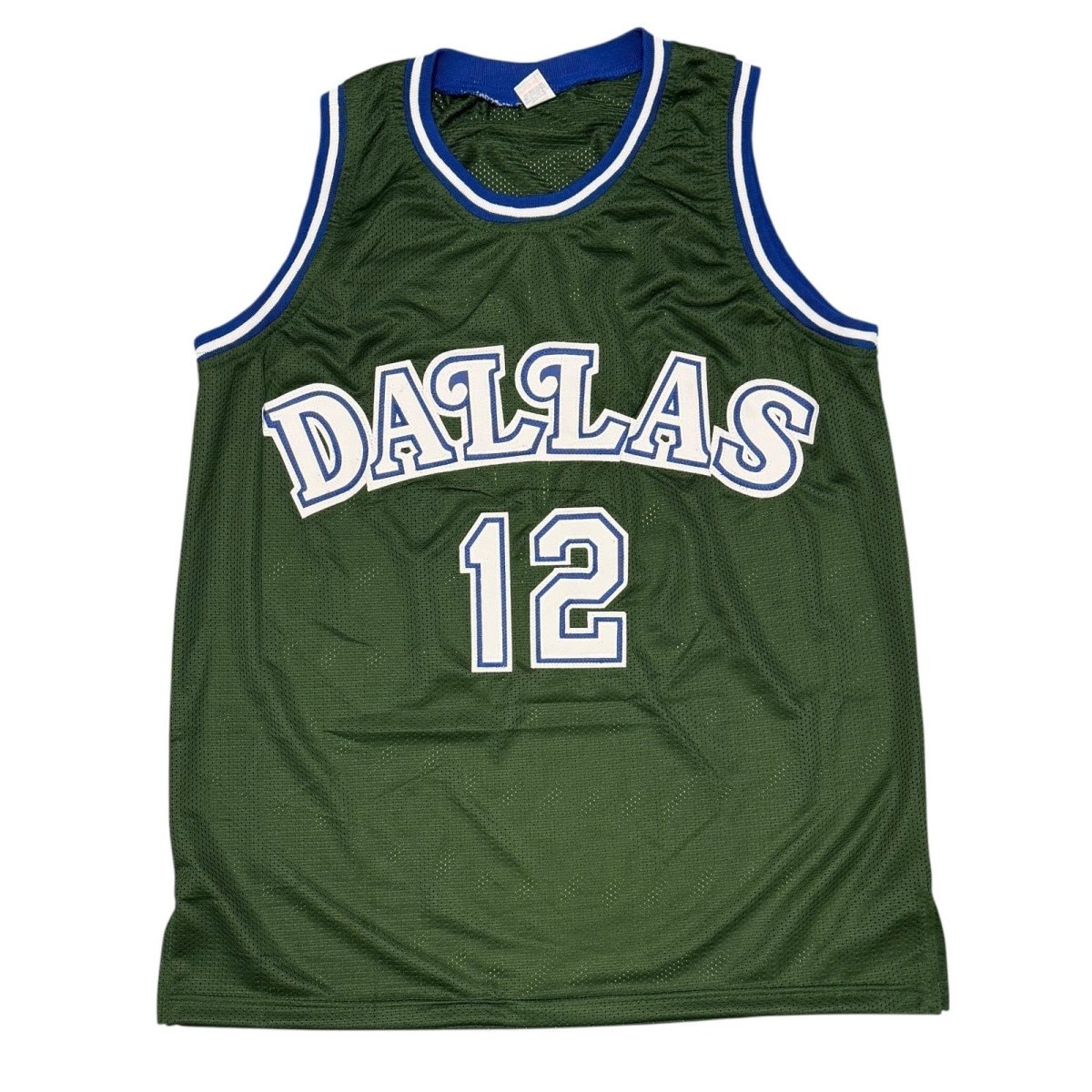 Derek Harper Signed Dallas Mavericks Custom Jersey Beckett Witness BAS COA