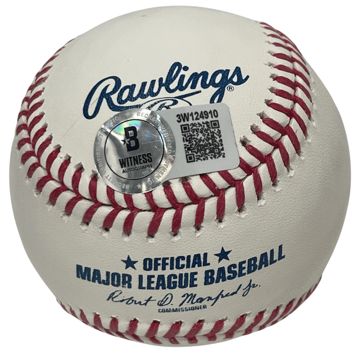 Fred McGriff Signed Autographed ROMLB Baseball w/ HOF 23 Beckett Witness BAS COA