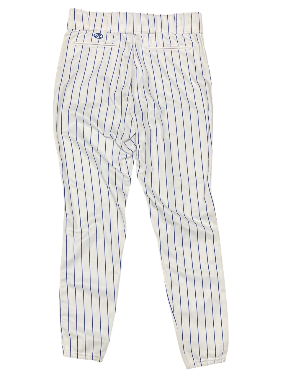 Al Leiter UNSIGNED 2001 New York Mets Game Used White Pinstripe Baseball Pants