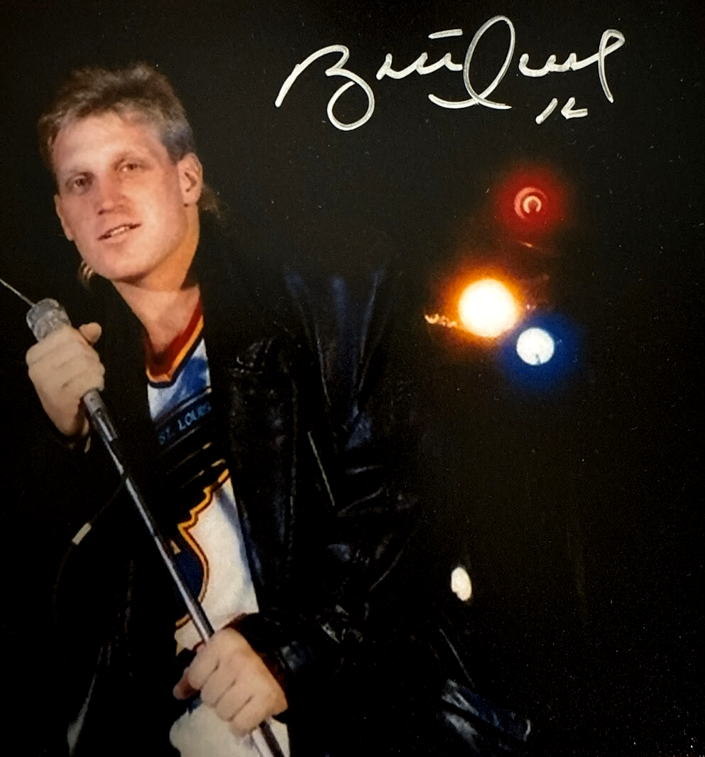 Brett Hull &amp; Adam Oates Signed Auto 12x18 Hull &amp; Oates Poster Photo Beckett COA