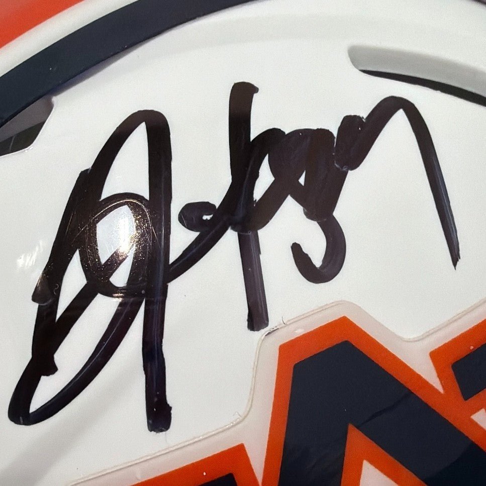 Bo Jackson Signed Autographed Auburn Tigers Speed Mini Helmet JSA Witness COA