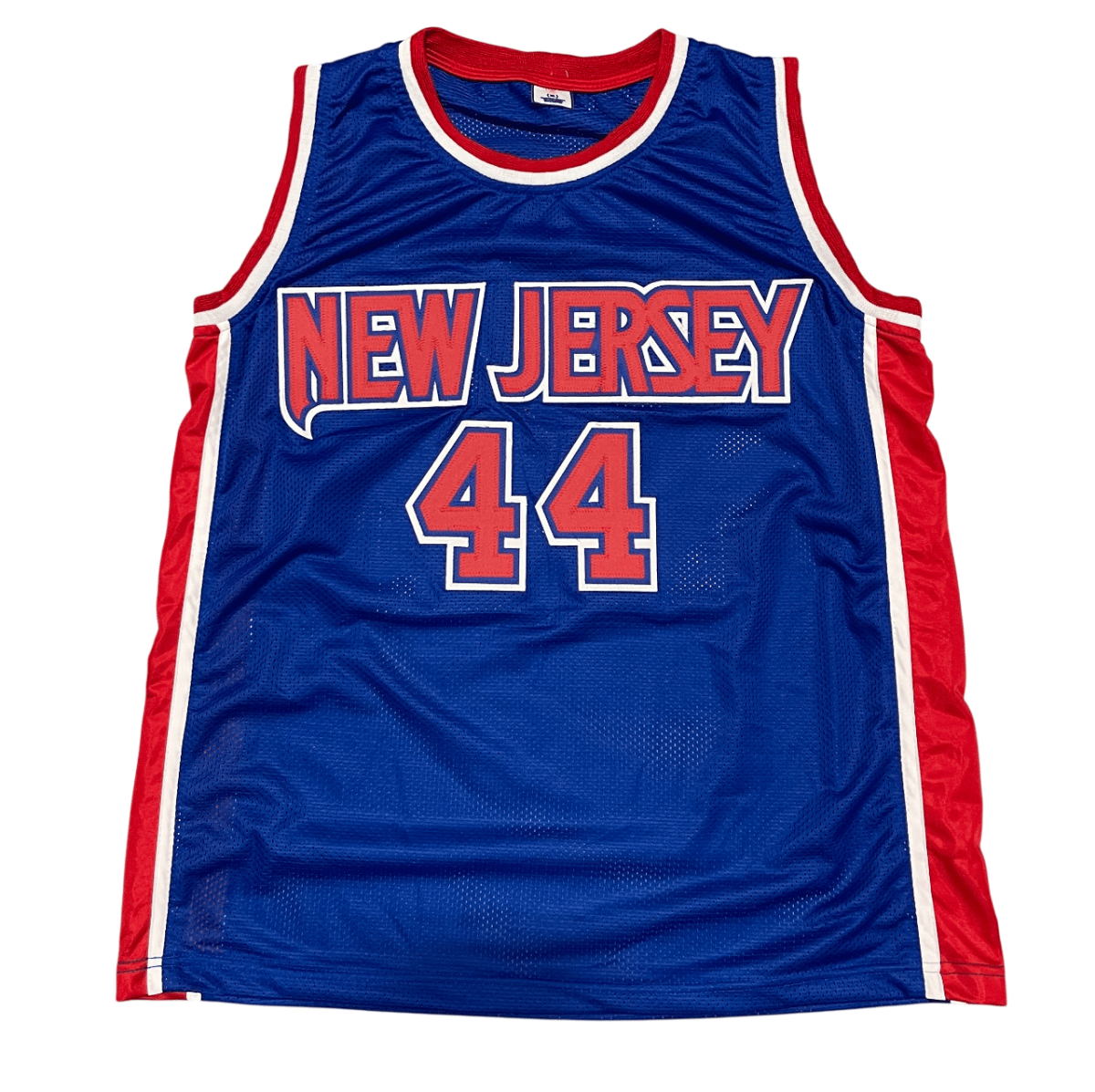 Derrick Coleman Signed New Jersey Nets Custom Jersey Beckett Witness BAS COA