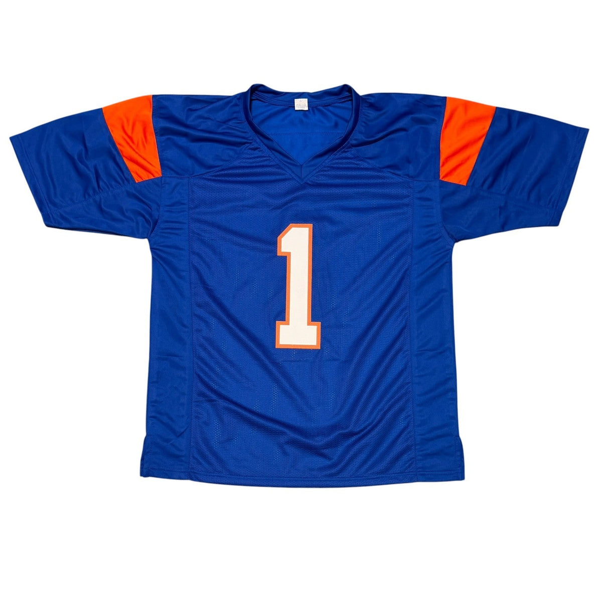 Ed Marinaro Signed Coach Marty Blue Mountain State BMS Custom Jersey JSA Wit COA