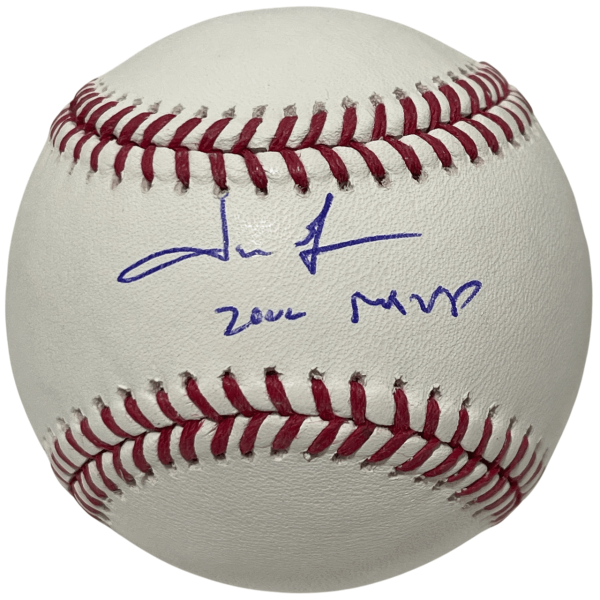 Jason Giambi Signed Autographed ROMLB Baseball w/ 2000 MVP Beckett BAS COA
