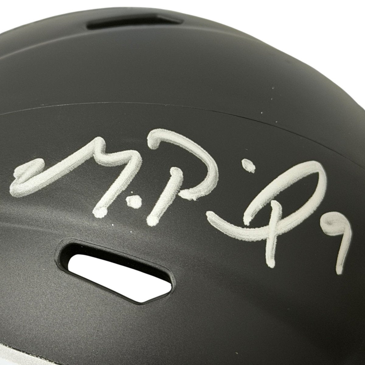 Michael Penix Signed Atlanta Falcons Speed Mini Helmet Beckett Witness BAS COA