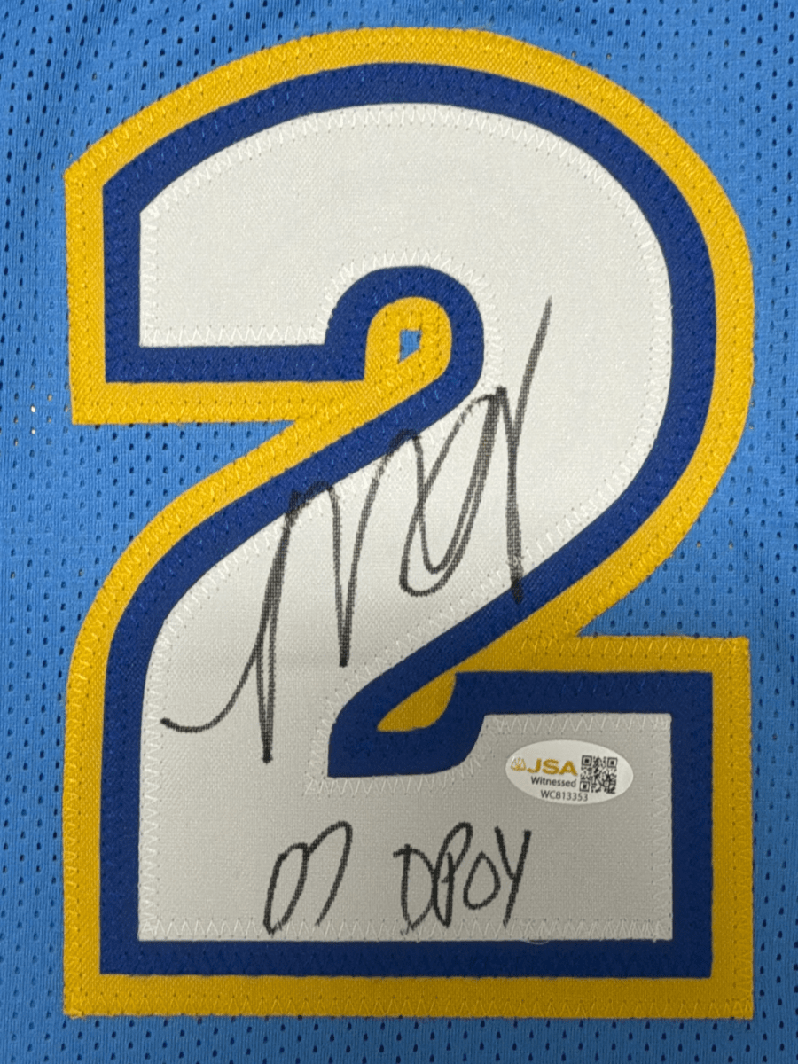 Marcus Camby Signed Denver Nuggets Custom Jersey w/ 07 DPOY JSA Witness COA