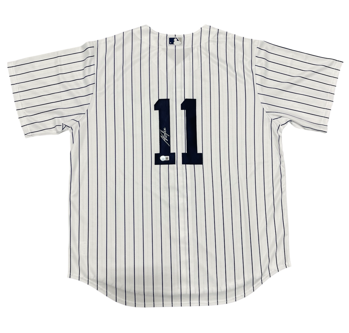 Anthony Volpe Signed New York Yankees Nike Jersey Beckett Witness BAS COA