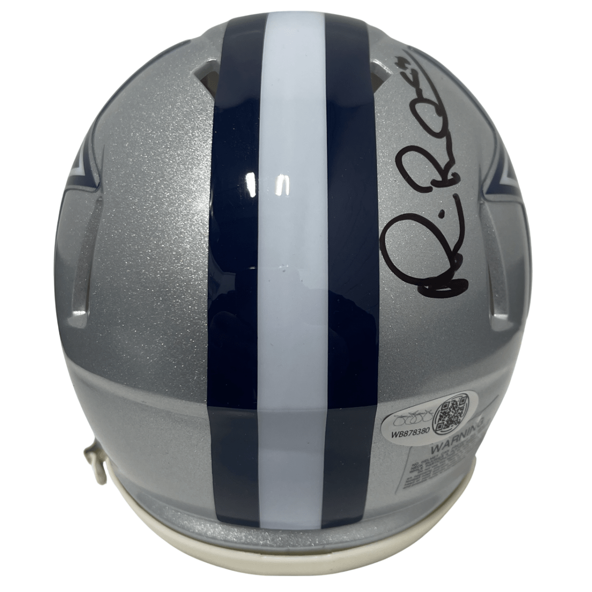 Michael Irvin Signed Autographed Dallas Cowboys Speed Mini Helmet JSA COA