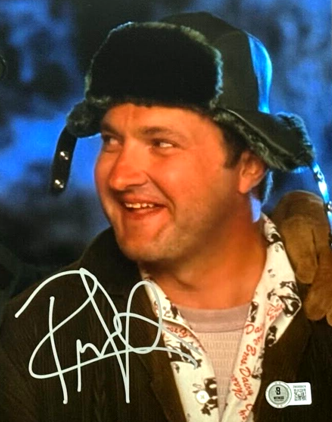 Chevy Chase &amp; Randy Quaid Dual Signed 11x14 Photo Vacation Beckett Wit BAS COA