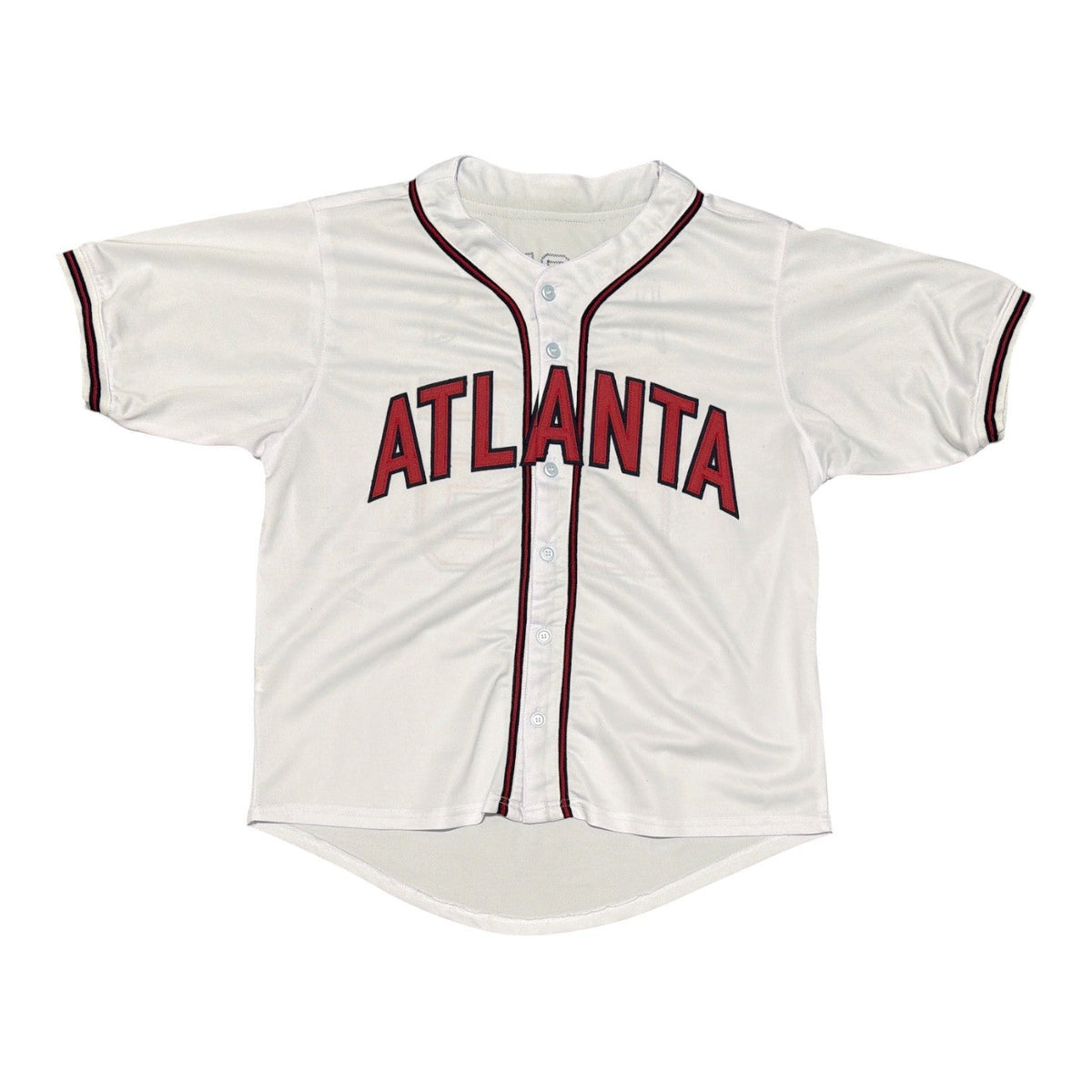 Andruw Jones Signed Autographed Atlanta Braves Custom Jersey w/ HOF 26 JSA COA