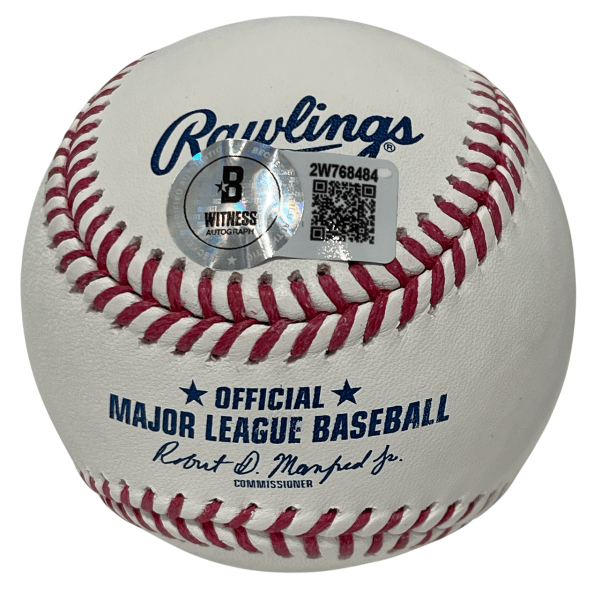 Moises Alou Signed ROMLB Baseball Beckett Witness BAS COA Chicago Cubs