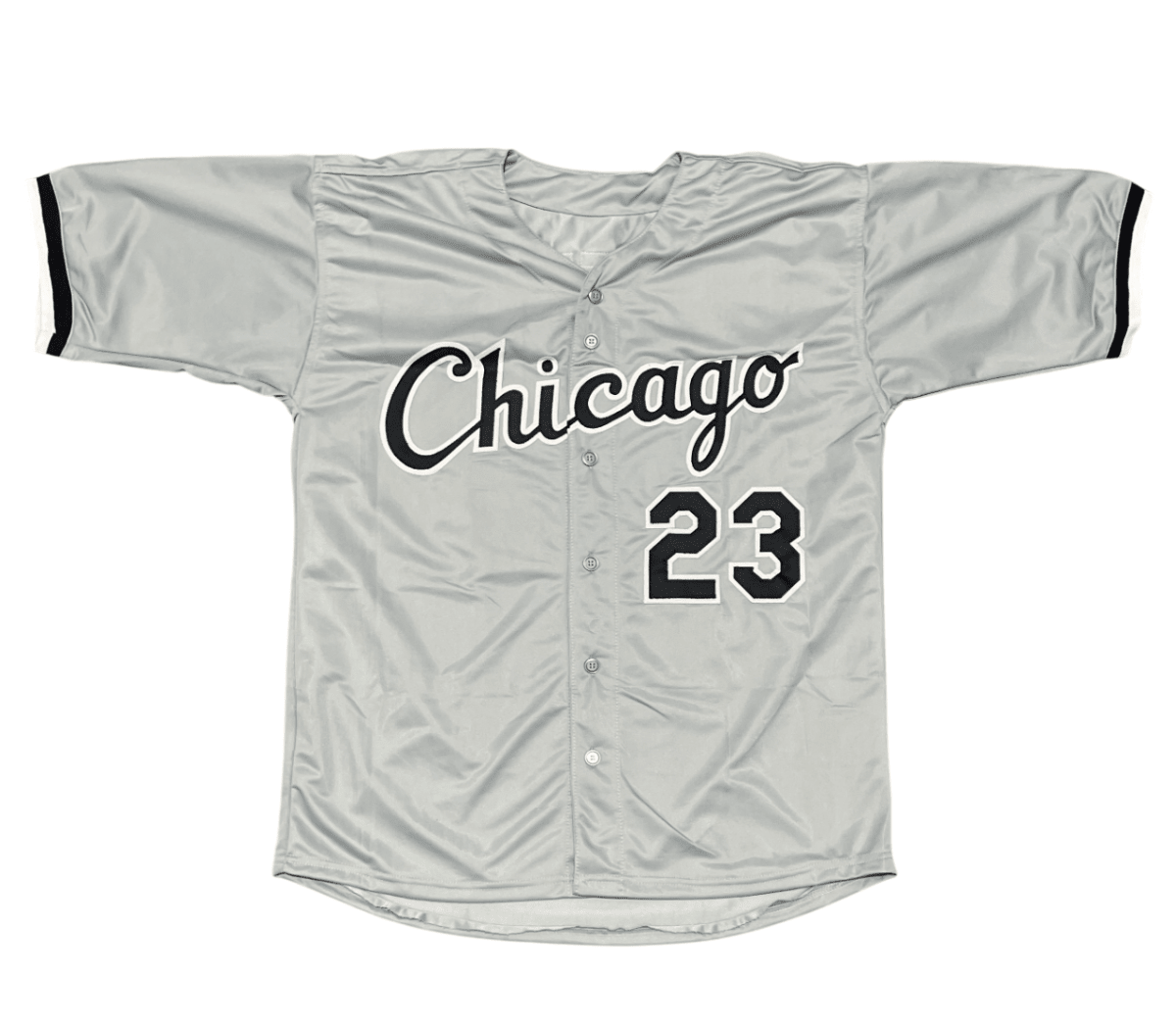 Robin Ventura Signed Chicago White Sox Custom Jersey Beckett Witness BAS COA