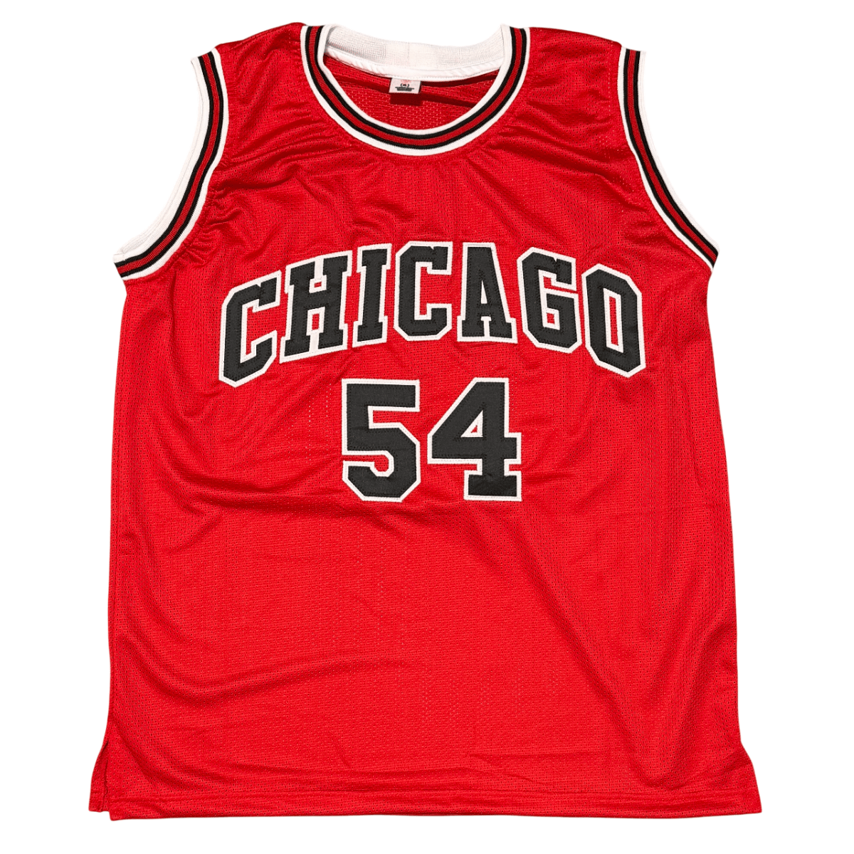 Horace Grant Signed Chicago Bulls Custom Jersey w/ 3 Peat 91-93 JSA Witness COA