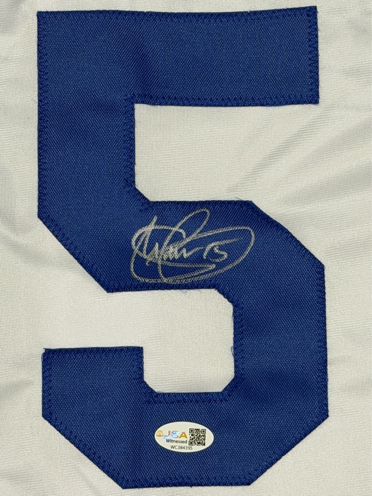 Shawn Green Signed Autographed Los Angeles Dodgers Custom Jersey JSA Witness COA