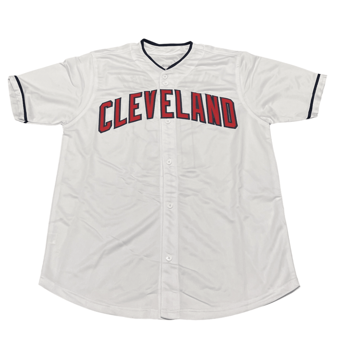 Omar Vizquel Signed Cleveland Custom White Jersey w/ 11x GG Beckett BAS COA