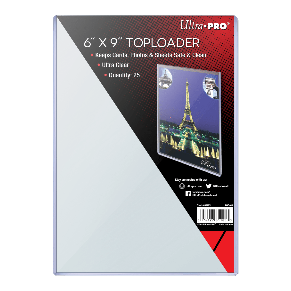 6" x 9" TOPLOADER® Sleeves  (25ct)